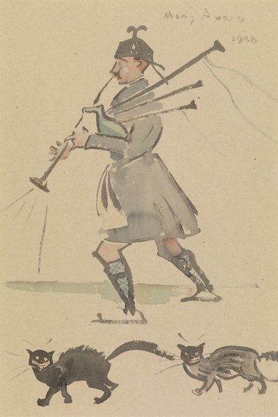 Felvidéki Dudajáték alkotó: Joseph Crawhall