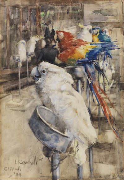 A madárház, Clifton alkotó: Joseph Crawhall
