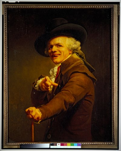 Önarckép Gúnyos, keltezés nélküli (vászon) alkotó: Joseph Ducreux