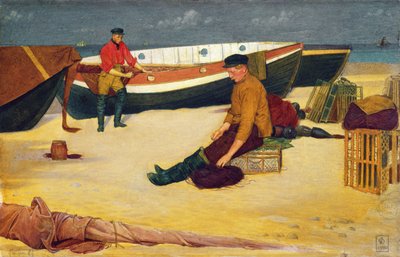 Vonalak tisztítása, 1900 (wc papíron) alkotó: Joseph Edward Southall