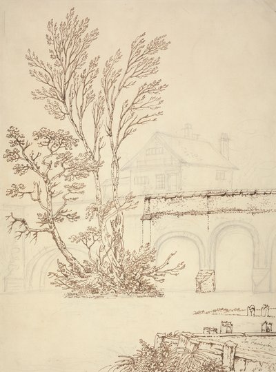 Caversham Bridge, Reading alkotó: Joseph Farington