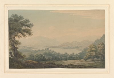Ullswater alsó vége alkotó: Joseph Farington