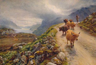 Launch Mari, 1917. alkotó: Joseph Farquharson