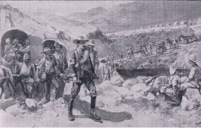 A csata után: melankolikus visszatérés (litho) alkotó: Joseph Finnemore
