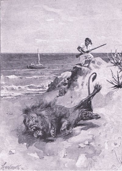 Az életért küzdve feküdt (litho) alkotó: Joseph Finnemore