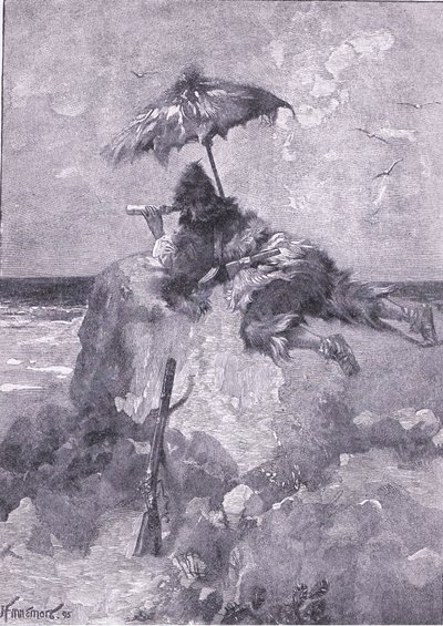 Megtartottam a napi túrámat a dombtetői kilátóhoz (litho) alkotó: Joseph Finnemore