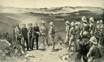 „Bloemfontein formális feladása”, 1900. alkotó: Joseph Finnemore