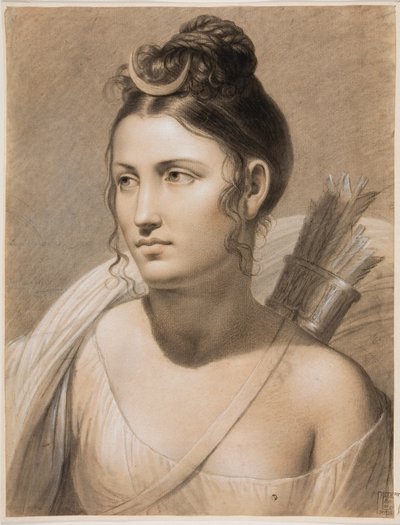 Diana, 18. század második fele. alkotó: Joseph-François Ducq