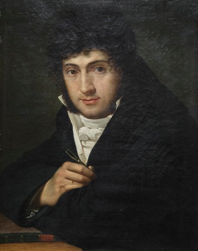 Pelagio Palagi portréja, Joseph François Ducq (olaj, vászon) alkotó: Joseph-François Ducq