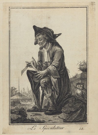 Le Speculateur A spekuláns, 1784 alkotó: Joseph Franz Goez von