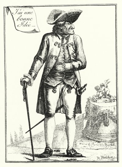 Van egy jó ötletem (metszet) alkotó: Joseph Franz von (after) Goez