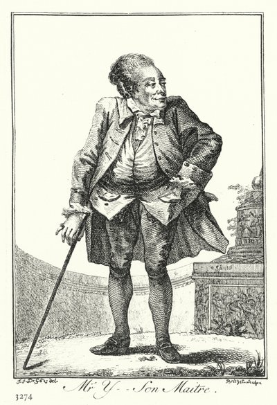 Y úr, a mestere (metszet) alkotó: Joseph Franz von (after) Goez