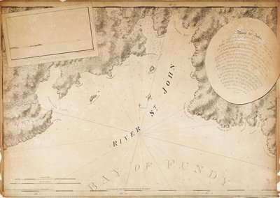 A Szent János folyó alkotó: Joseph Frederick Wallet DesBarres
