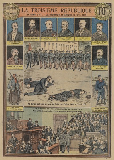 A Francia Harmadik Köztársaság: a Párizsi Kommün (1871) és a köztársasági elnökök alkotó: Joseph Girard