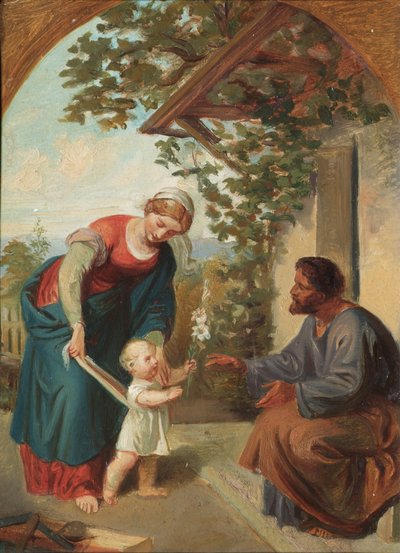 Szent Család alkotó: Joseph Hasslwander