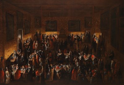 Álarcosbál A redukált, 17. század közepe .. alkotó: Joseph Heintz der Jüngere