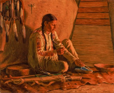 Nyílkészítő alkotó: Joseph Henry Sharp