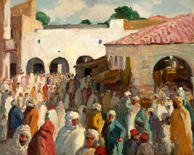 Sidi-bou-Said (Tunézia) alkotó: Joseph Henry Sharp