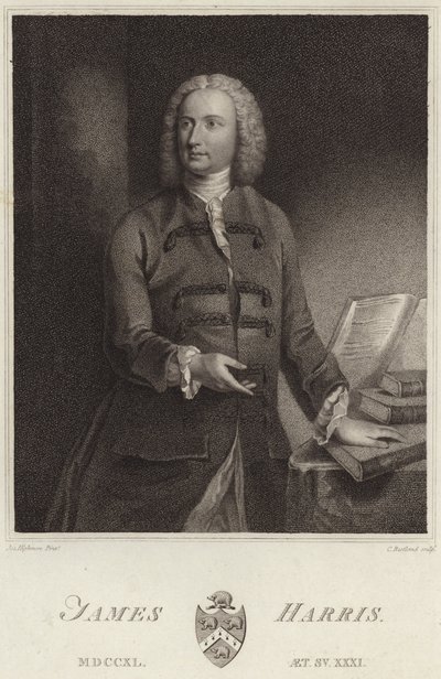 James Harris portréja (1709-80) alkotó: Joseph Highmore