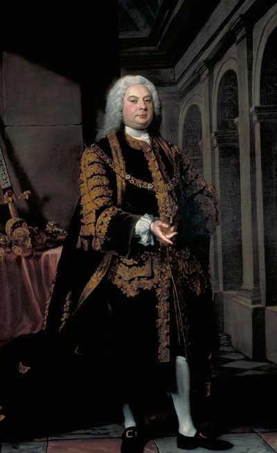 "Sir John Barnard, Lord Mayor 1737", 1738 alkotó: Joseph Highmore