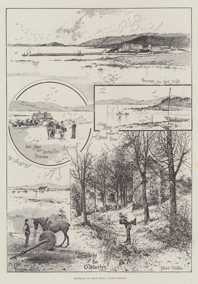 Buncrana, Lough Swilly, Donegal megye alkotó: Joseph Holland Tringham