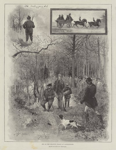 A Sandringham-i lőszezon vége alkotó: Joseph Holland Tringham