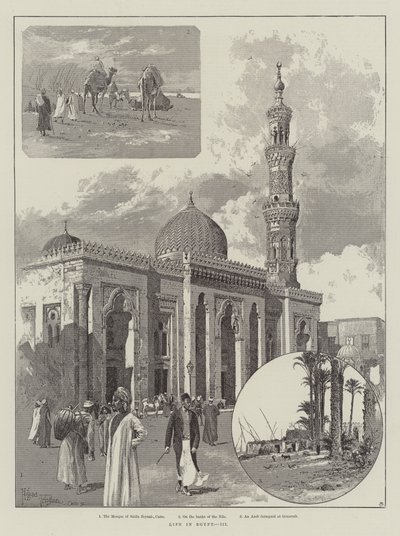 Élet Egyiptomban alkotó: Joseph Holland Tringham