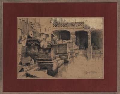 Római fürdő Bathban alkotó: Joseph Holland Tringham