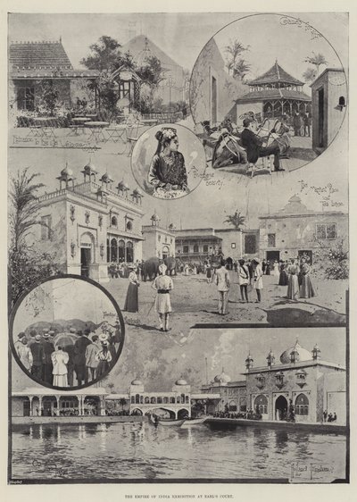 Az Empire of India kiállítás az Earl