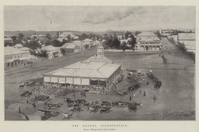 A piac, Bloemfontein alkotó: Joseph Holland Tringham