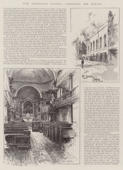 A szardíniai kápolna, Lincoln