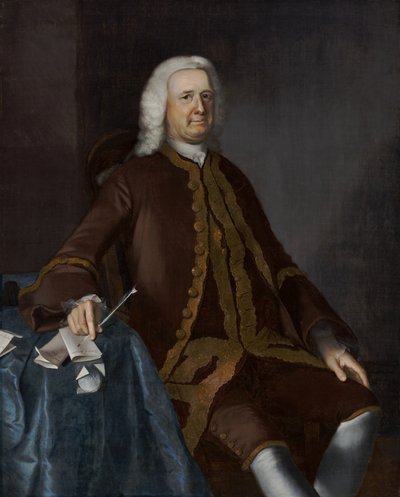 Theodore Atkinson ezredes, 1760 alkotó: Joseph Jonathan Blackburn