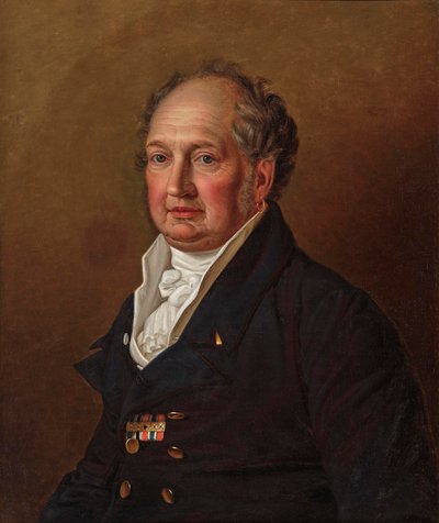 IV. Maximilian József bajor választófejedelem 1756-1825, 1823 portréja. alkotó: Joseph Carl Stieler