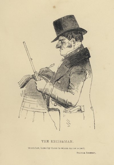 Kenny Meadows: A jövedéki ember (metszet) alkotó: Joseph Kenny (after) Meadows
