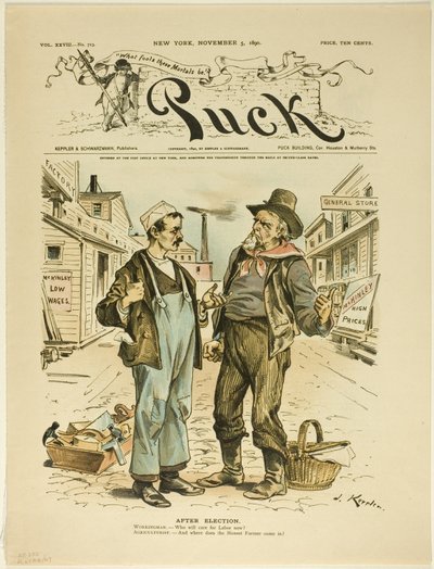 Választások után Pucktól alkotó: Joseph Keppler
