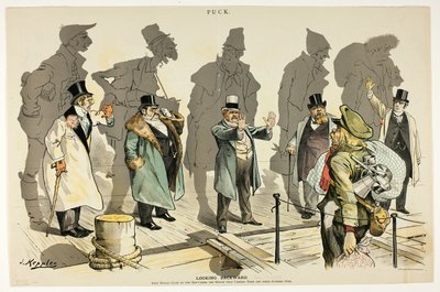 Looking Backward, a Pucktól alkotó: Joseph Keppler