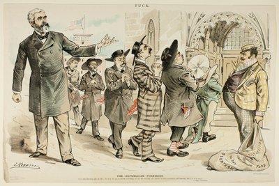 A republikánus farizeusok, Pucktól alkotó: Joseph Keppler