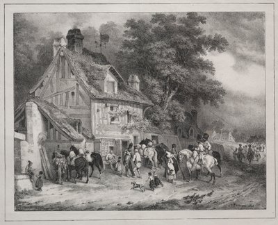 Normandia szuvenírje alkotó: Joseph Louis Hippolyte Bellange