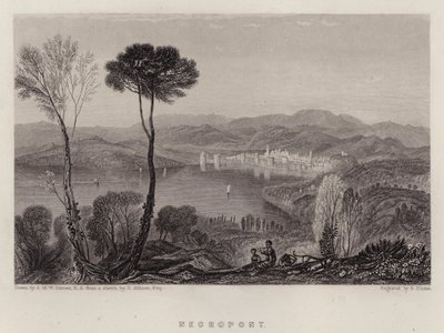 Negropont (színes litó) alkotó: Joseph Mallord William (after) Turner