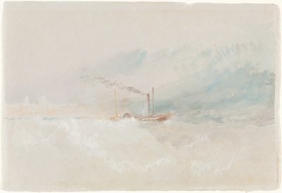 Postahajó Dover előtt alkotó: Joseph Mallord William Turner