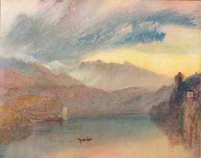 Egy svájci tó, 1909 alkotó: Joseph Mallord William Turner