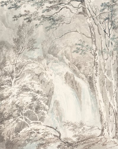 Egy vízesés alkotó: Joseph Mallord William Turner