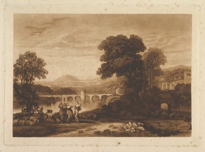Apuleia In Search of Apuleius kiadatlan lemez, Liber Studiorum, 1813-23. alkotó: Joseph Mallord William Turner