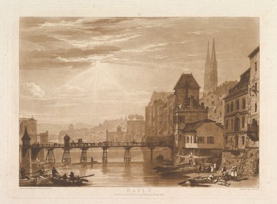 Basle Liber Studiorum, I. rész, 5. tábla, 1807. június 11 alkotó: Joseph Mallord William Turner