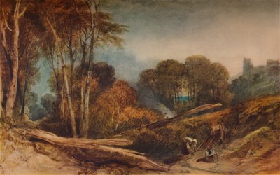 Beeston Castle, Cheshire, 1839, 1938 alkotó: Joseph Mallord William Turner