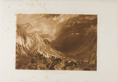Ben Arthur, 69. lemez a Tanulmányok Könyvéből alkotó: Joseph Mallord William Turner