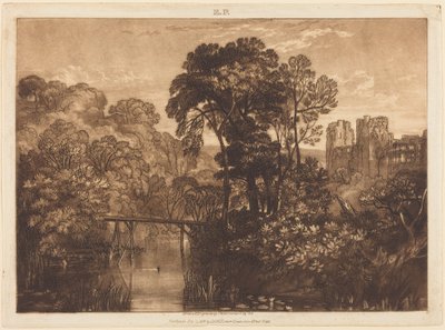 Berry Pomeroy kastélya alkotó: Joseph Mallord William Turner