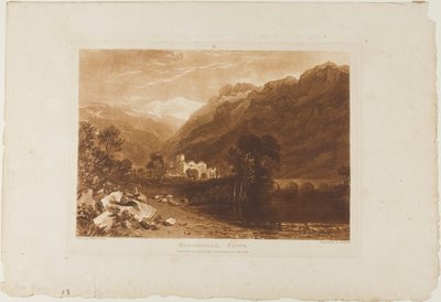 Bonneville, 64-es lemez a Liber Studiorumtól alkotó: Joseph Mallord William Turner