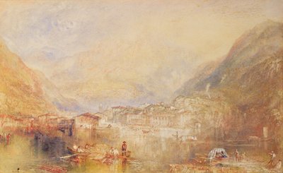 Brunnen a Luzerni-tóból, 1845 alkotó: Joseph Mallord William Turner