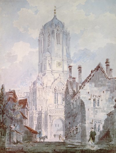 Christ Church, Oxford, 1795 alkotó: Joseph Mallord William Turner